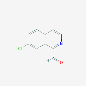 7-Chloroisoquinoline-1-carbaldehyde