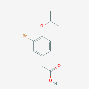 3-Bromo-4-isopropoxyphenylacetic Acid