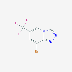8-Bromo-6-(trifluoromethyl)-[1,2,4]triazolo[4,3-a]pyridine