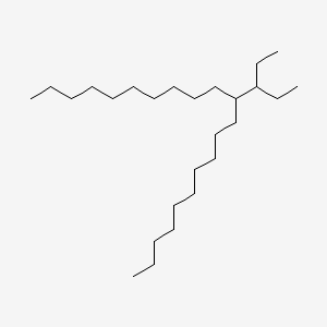 molecular formula C26H54 B13807016 11-Pentan-3-ylhenicosane CAS No. 55282-11-6