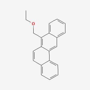 molecular formula C21H18O B13807114 BENZ(a)ANTHRACENE, 7-(ETHOXYMETHYL)- CAS No. 63019-29-4