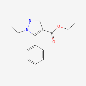 ethyl 1-ethyl-5-phenyl-1H-pyrazole-4-carboxylate