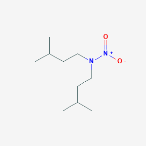 molecular formula C10H22N2O2 B13807179 N-Nitrobis(3-methylbutyl)amine 