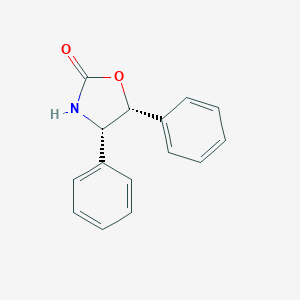 molecular formula C15H13NO2 B138073 (4S,5R)-4,5-Diphenyl-1,3-oxazolidin-2-one CAS No. 23204-70-8