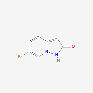 6-bromo-1H,2H-pyrazolo[1,5-a]pyridin-2-one