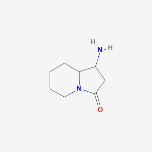 1-Amino-octahydroindolizin-3-one