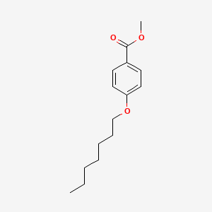 molecular formula C15H22O3 B13807313 Methyl 4-heptyloxybenzoate CAS No. 67399-84-2
