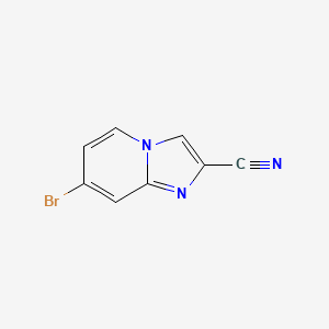 7-Bromoimidazo[1,2-a]pyridine-2-carbonitrile
