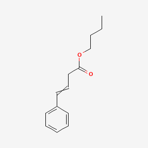 molecular formula C14H18O2 B13807352 4-Phenyl-3-butenoic acid butyl ester 
