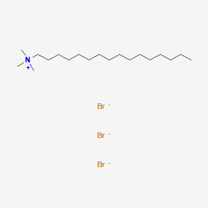 molecular formula C19H42Br3N-2 B13807359 Hexadecyl(trimethyl)azanium;tribromide 