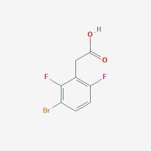 2-(3-Bromo-2,6-difluorophenyl)acetic acid