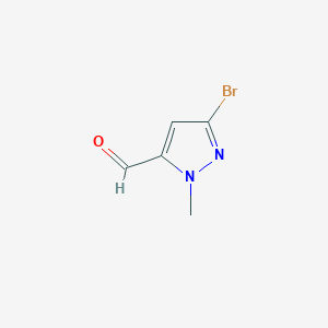 3-bromo-1-methyl-1H-pyrazole-5-carbaldehyde
