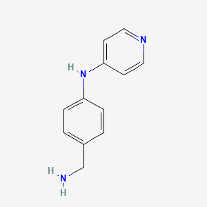 (4-Aminomethyl-phenyl)-pyridin-4-yl-amine