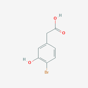 2-(4-Bromo-3-hydroxyphenyl)acetic acid