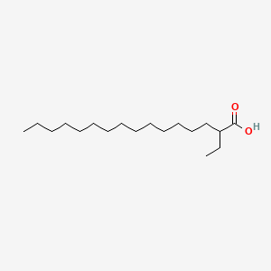 molecular formula C18H36O2 B13807519 2-Ethylhexadecanoic acid CAS No. 54240-85-6
