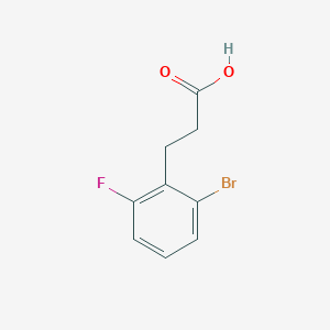 3-(2-Bromo-6-fluorophenyl)propanoic acid