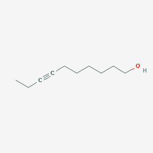 molecular formula C10H18O B13807650 7-Decyn-1-OL CAS No. 69222-08-8