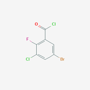 5-Bromo-3-chloro-2-fluorobenzoyl chloride