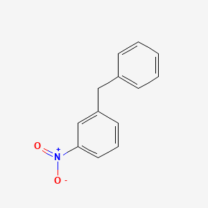 molecular formula C13H11NO2 B13807664 1-Benzyl-3-nitrobenzene CAS No. 5840-41-5