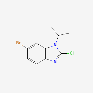 6-Bromo-2-chloro-1-propan-2-ylbenzimidazole