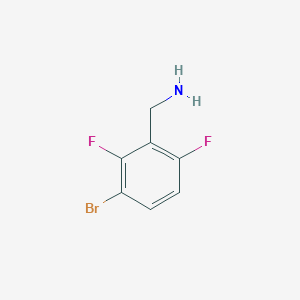 3-Bromo-2,6-difluorobenzylamine