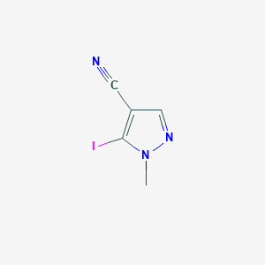 5-iodo-1-methyl-1H-pyrazole-4-carbonitrile
