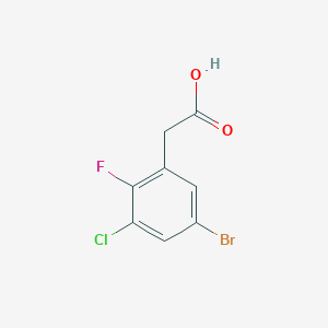 5-Bromo-3-chloro-2-fluorophenylacetic acid