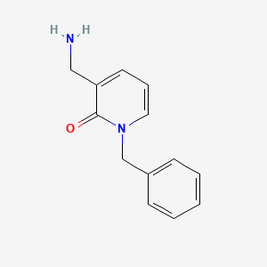 3-(aminomethyl)-1-benzylpyridin-2(1H)-one