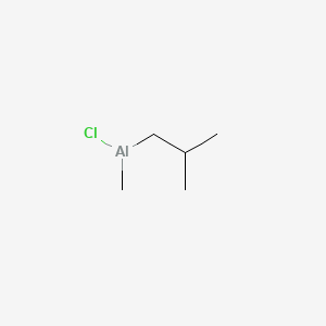molecular formula C5H12AlCl B13807870 Chloroisobutylmethylaluminium CAS No. 68155-49-7