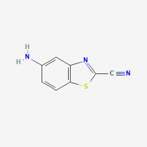5-Aminobenzo[d]thiazole-2-carbonitrile