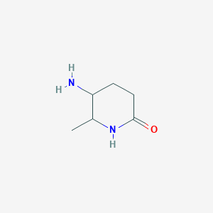 5-Amino-6-methylpiperidin-2-one