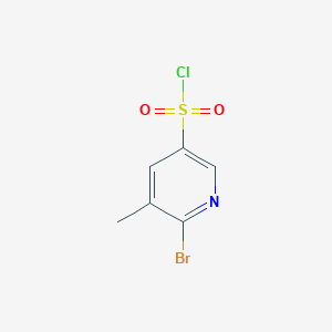 6-Bromo-5-methylpyridine-3-sulfonyl chloride