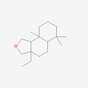molecular formula C17H30O B13807951 Amber furan 