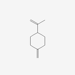 molecular formula C10H16 B13807987 1-Methylene-4-(1-methylvinyl)cyclohexane CAS No. 499-97-8