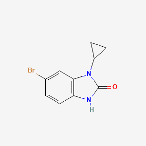 6-Bromo-1-cyclopropyl-1H-benzo[d]imidazol-2(3H)-one