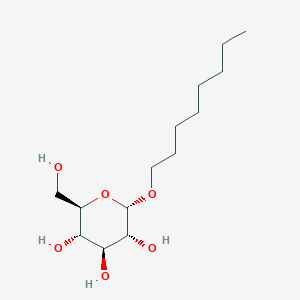 molecular formula C14H28O6 B013808 辛基α-D-葡萄糖苷 CAS No. 29781-80-4