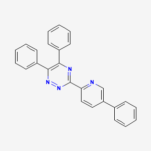 molecular formula C26H18N4 B13808033 3-(5-Phenyl-2-pyridyl)-5,6-diphenyl-1,2,4-triazine 