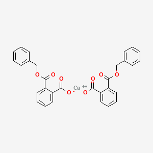 molecular formula C30H22CaO8 B13808057 Calcium-Benzyl-Phthalat 