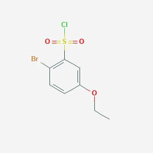 B1380813 2-Bromo-5-ethoxybenzene-1-sulfonyl chloride CAS No. 1019115-70-8