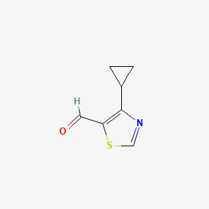 4-Cyclopropyl-1,3-thiazole-5-carbaldehyde