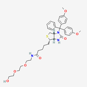molecular formula C37H47N3O7S B13808191 DMT-Biotin-TEG CAS No. 1093231-05-0
