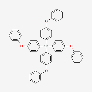molecular formula C48H36O4Sn B13808198 Stannane, tetrakis(p-phenoxyphenyl)- CAS No. 6452-62-6