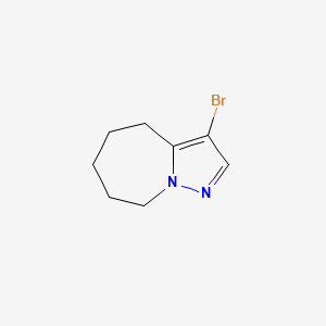 3-bromo-5,6,7,8-tetrahydro-4H-pyrazolo[1,5-a]azepine