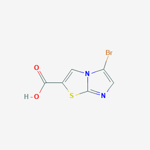 5-Bromoimidazo[2,1-b][1,3]thiazole-2-carboxylic acid
