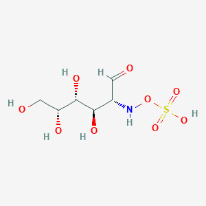 molecular formula C6H13NO9S B13808371 D-Galactosamine-2-N-sulphate 