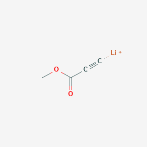 molecular formula C4H3LiO2 B13808413 Methyl lithiopropiolate CAS No. 72036-29-4