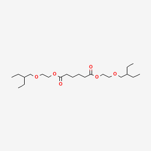 molecular formula C22H42O6 B13808427 Bis[2-(2-ethylbutoxy)ethyl] adipate CAS No. 7790-07-0