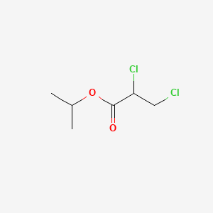 molecular formula C6H10Cl2O2 B13808447 Isopropyl 2,3-dichloropropionate CAS No. 54774-99-1