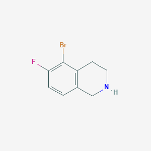 5-Bromo-6-fluoro-1,2,3,4-tetrahydroisoquinoline
