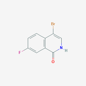 4-Bromo-7-fluoroisoquinolin-1(2H)-one